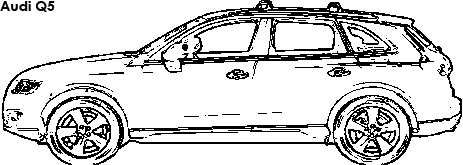 Audi Q5 coloring