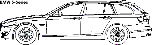 BMW 5-Series coloring