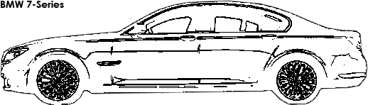 BMW 7-Series coloring