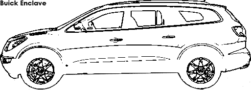 Buick Enclave coloring