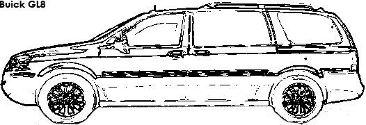 Buick GL8 coloring