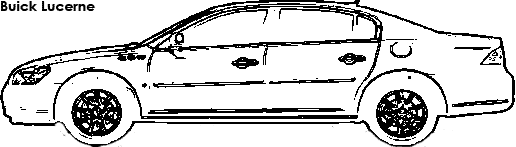 Buick Lucerne coloring
