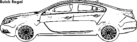 Buick Regal coloring