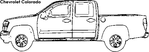 Chevrolet Colorado coloring