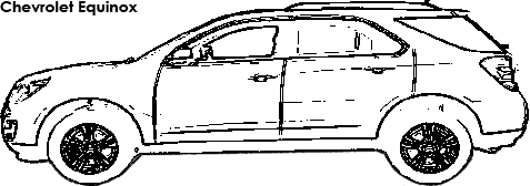 Chevrolet Equinox coloring