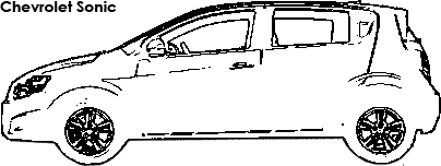 Chevrolet Sonic coloring