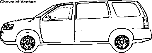 Chevrolet Venture coloring