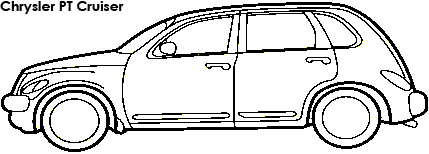 Chrysler PT Cruiser coloring