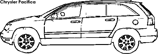 Chrysler Pacifica coloring