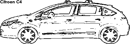 Citroen C4 coloring