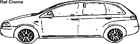 Fiat Croma coloring