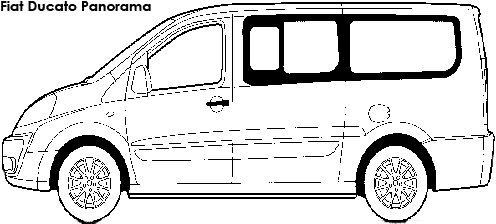 Fiat Ducato Panorama coloring