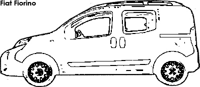 Fiat Fiorino coloring