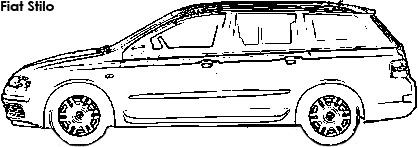 Fiat Stilo coloring