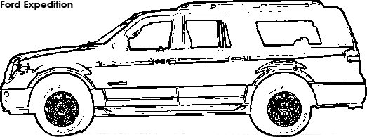 Ford Expedition coloring