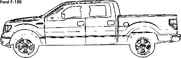 Ford F-150 coloring