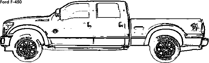 Ford F-450 coloring