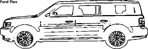 Ford Flex coloring