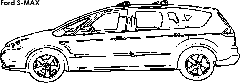 Ford S-MAX coloring