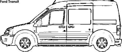 Ford Transit coloring