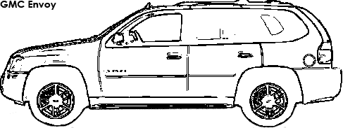 GMC Envoy coloring