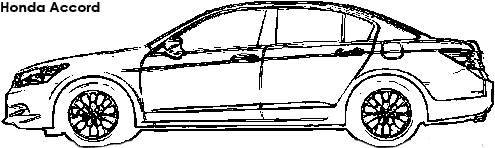 Honda Accord coloring