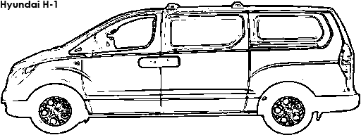 Hyundai H-1 coloring