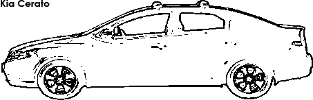 Kia Cerato coloring