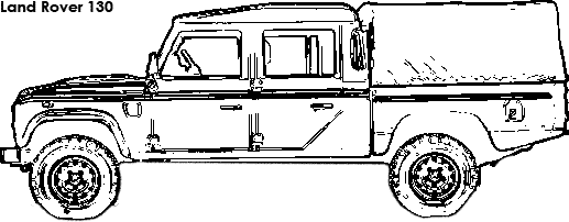 Land Rover 130 coloring