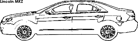 Lincoln MKZ coloring