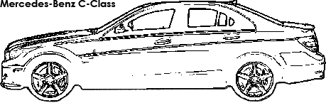 Mercedes-Benz C-Class coloring