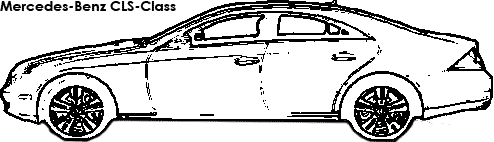 Mercedes-Benz CLS-Class coloring