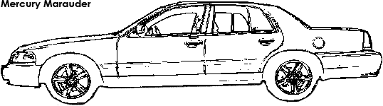 Mercury Marauder coloring