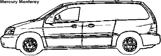 Mercury Monterey coloring