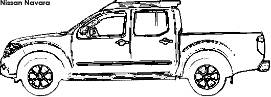 Nissan Navara coloring