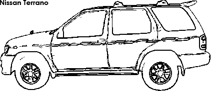 mitsubishi pajero nissan terrano