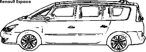 Renault Espace coloring