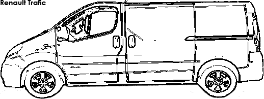 Renault Trafic Coloring Page Free Printable Pages Sketch Coloring Page