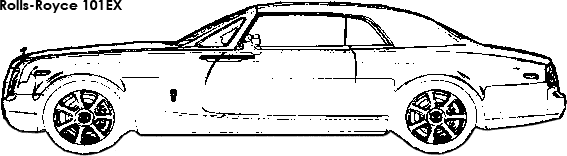 Rolls-Royce 101EX coloring