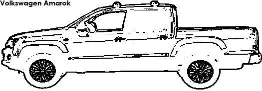 Volkswagen Amarok coloring