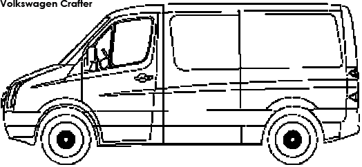 Volkswagen Crafter coloring