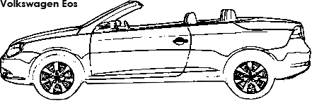 Volkswagen Eos coloring