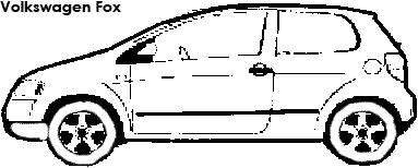 Volkswagen Fox coloring