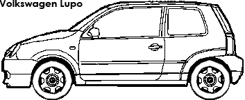 Volkswagen Lupo coloring