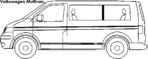 Volkswagen Multivan coloring