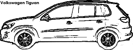 Volkswagen Tiguan coloring