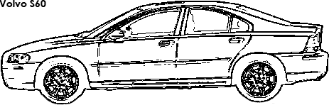 Volvo S60 coloring